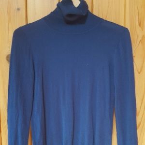 Pendleton Turquoise/Blue Turtle Neck Size XS
